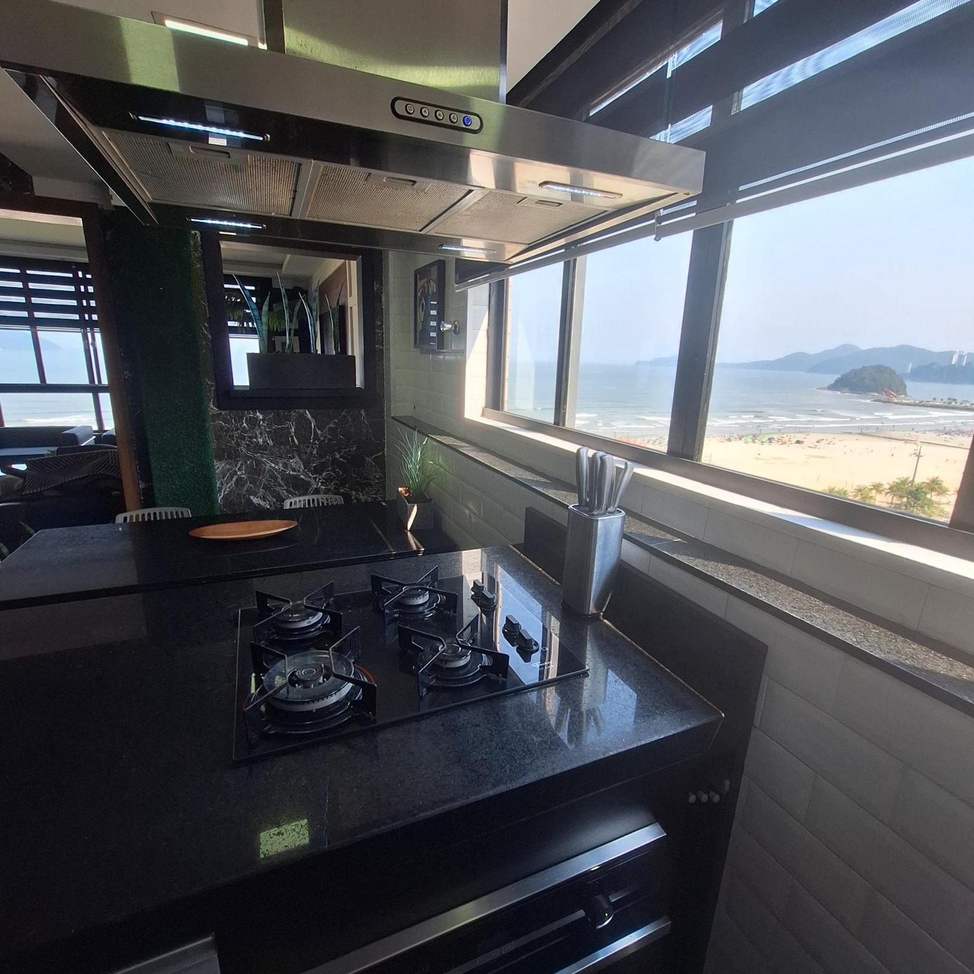 Apartamento Frente Mar Santos Exterior foto