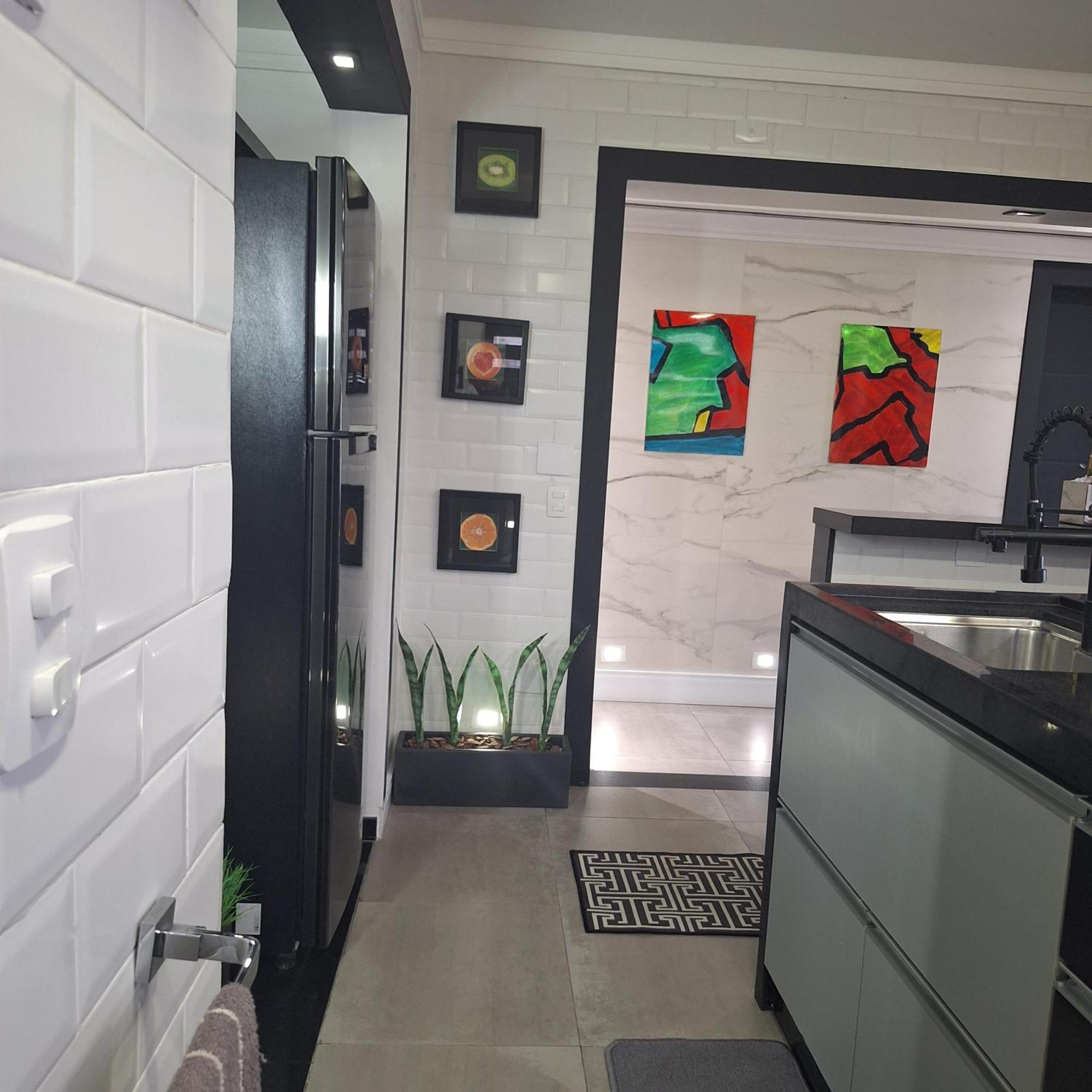 Apartamento Frente Mar Santos Exterior foto