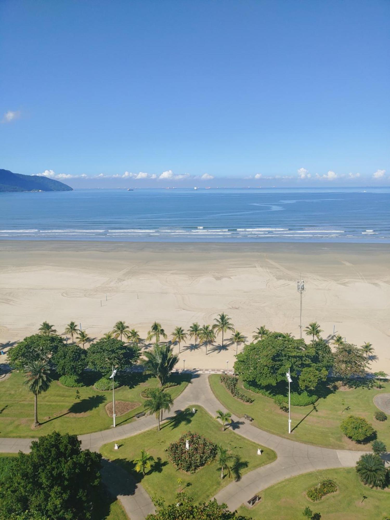 Apartamento Frente Mar Santos Exterior foto