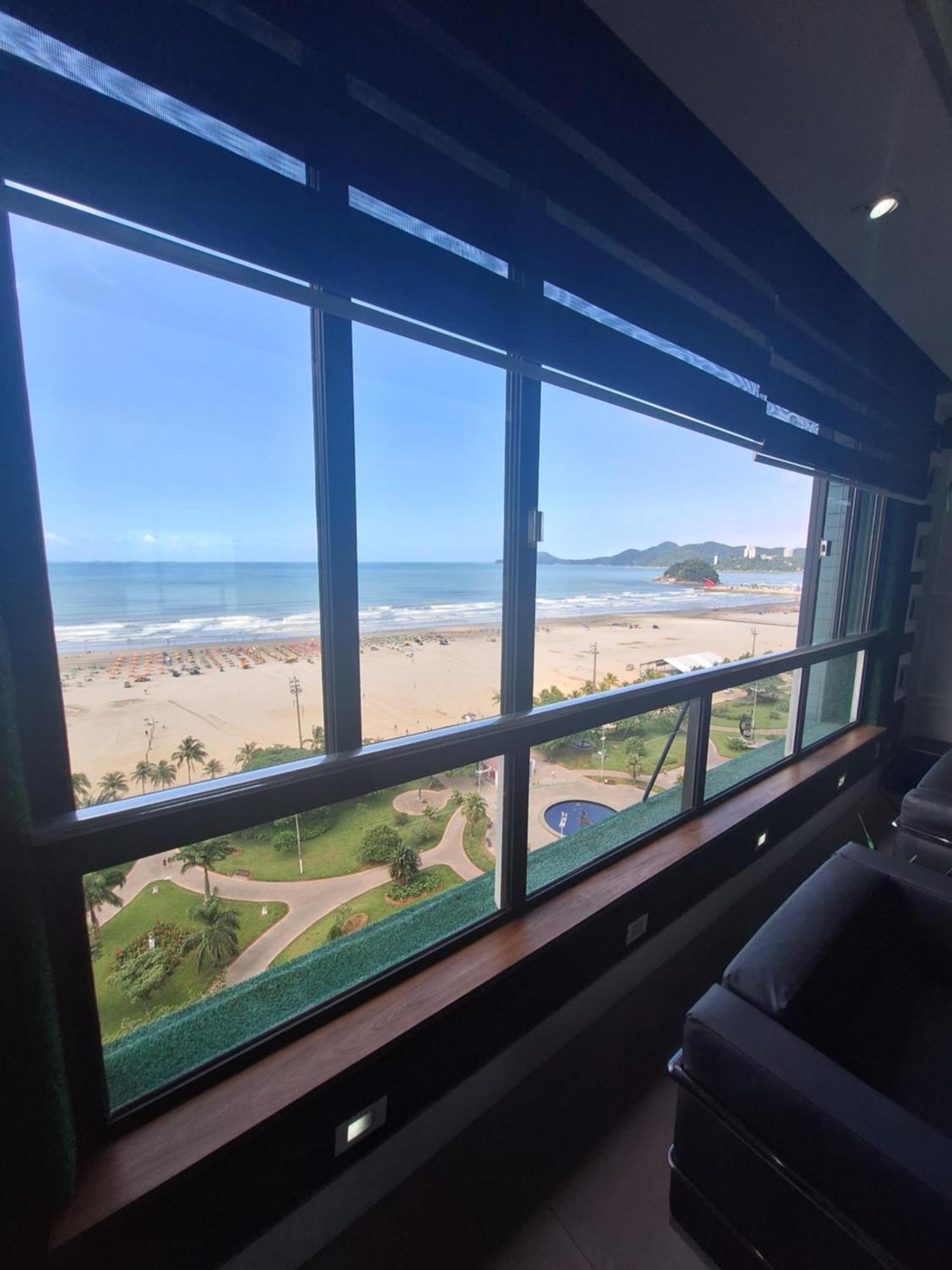 Apartamento Frente Mar Santos Exterior foto